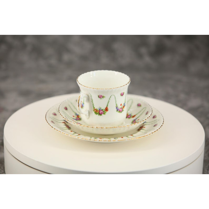Samuel Radford Bone China Thee Trio Set (5st), 1930s