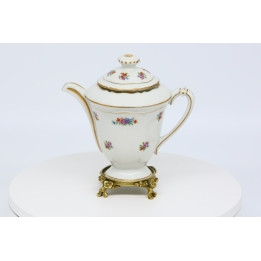 Théière Porcelaine Limoges Porcelaines Pallas et Bronze