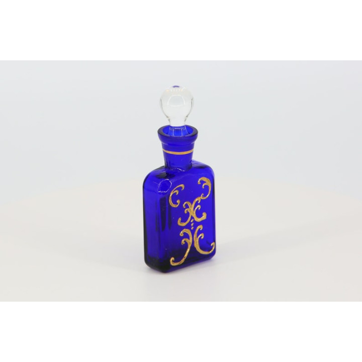 Boccetta profumo vetro di Boemia B. Fučík & Sons
