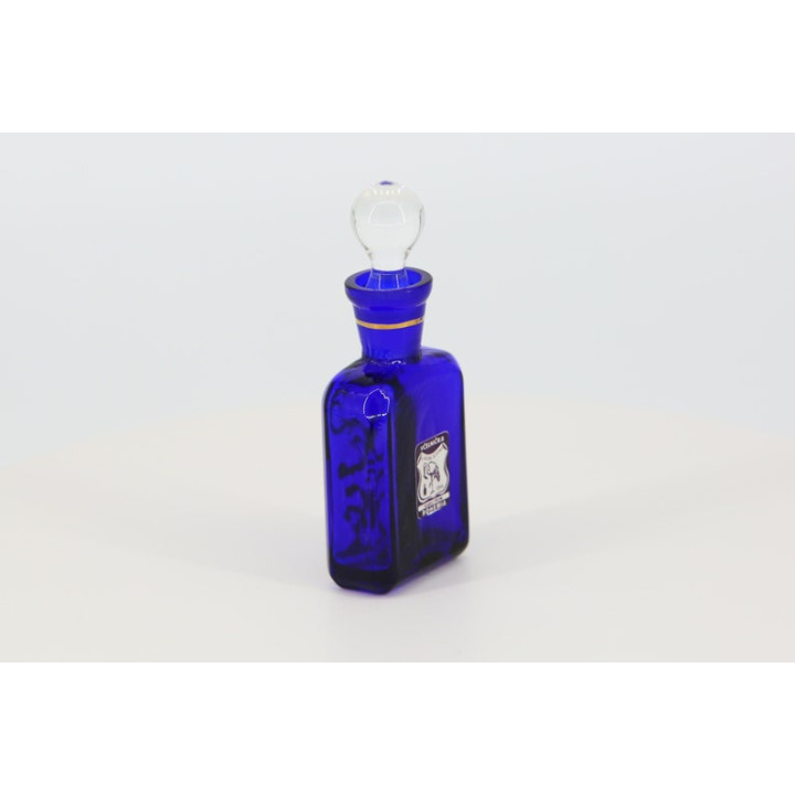 Bohemian Glass Perfume Bottle B. Fučík & Sons