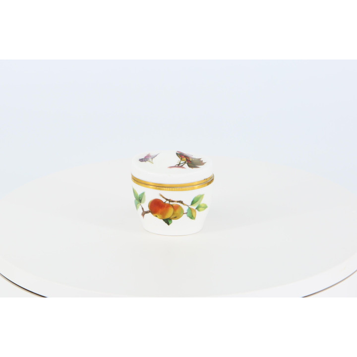 Royal Worcester Arden Porcelain Jewelry Box 1974