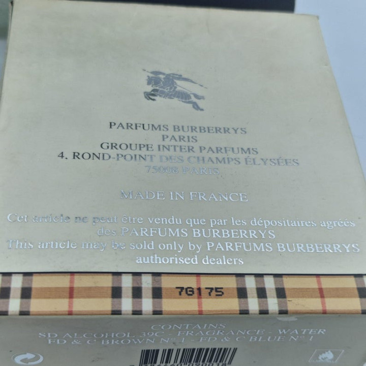 Vintage Burberrys of London Eau de Parfum 1995 (70/100 ml)