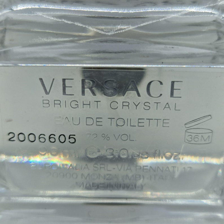 Versace Bright Crystal EDT 90ml - Originele Euroitalia Formule