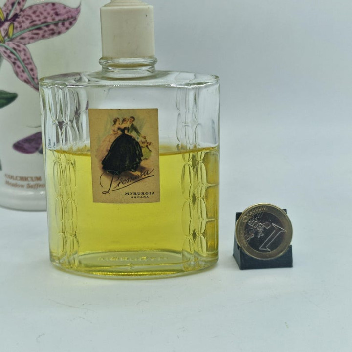 Vintage Myrurgia Promesa Perfume (1950-1960) - Collectible Bottle