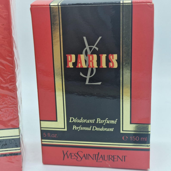 Vintage YSL Paris Toiletries Set - 1980s Collectible Luxury
