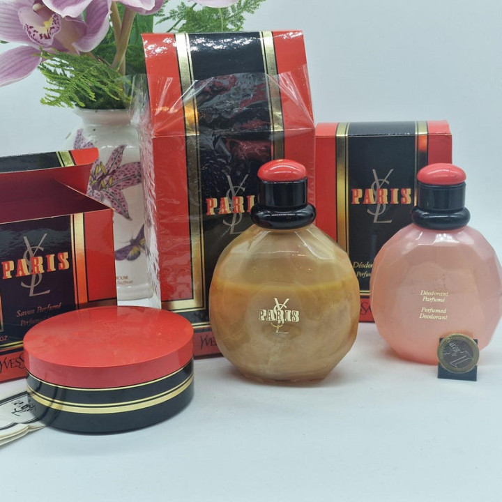 Set da Bagno Vintage YSL Paris - Collezione Anni '80