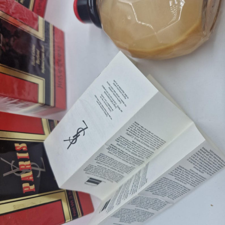 Vintage YSL Paris Toiletries Set - 1980s Collectible Luxury