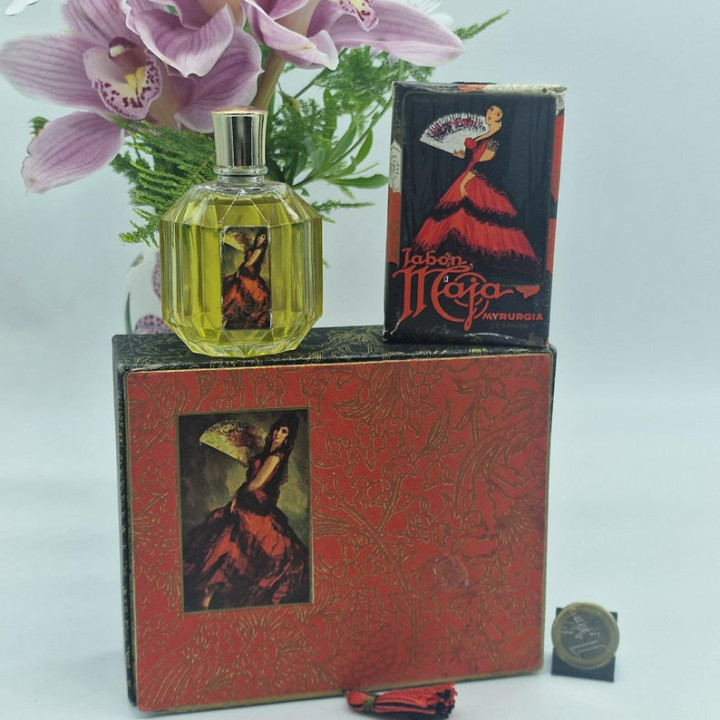 Vintage Maja Myrurgia Set: Perfume & Soap (1960s)