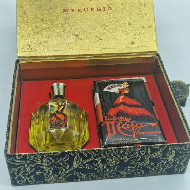 Coffret Vintage Maja Myrurgia : Parfum et Savon (1960)