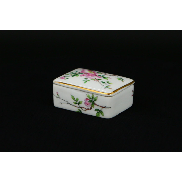 Vintage Haviland Limoges Porcelain Jewelry Box - Mid-Century