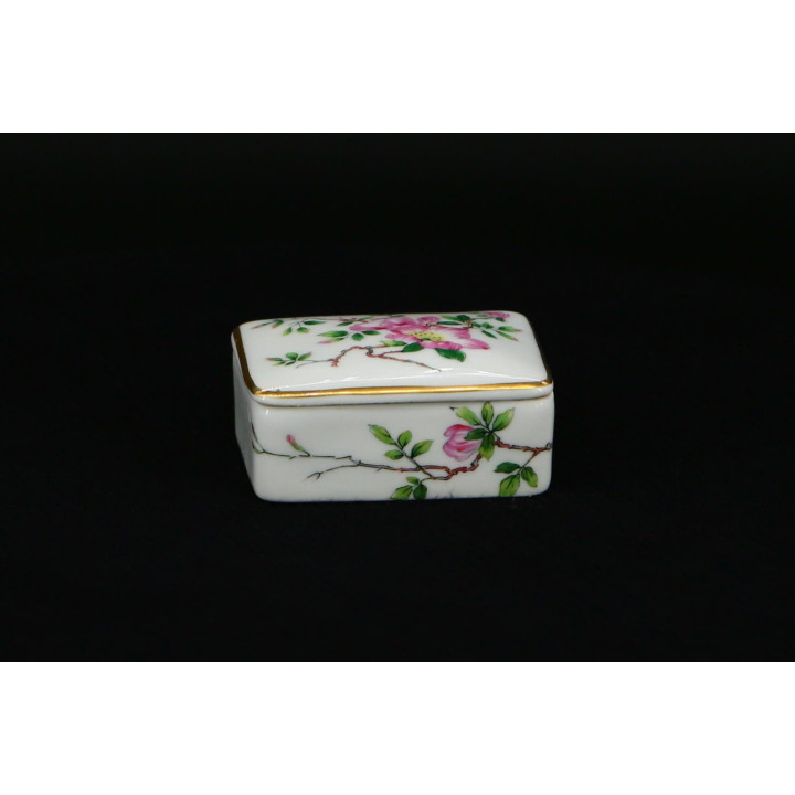 Vintage Haviland Limoges Porcelain Jewelry Box - Mid-Century