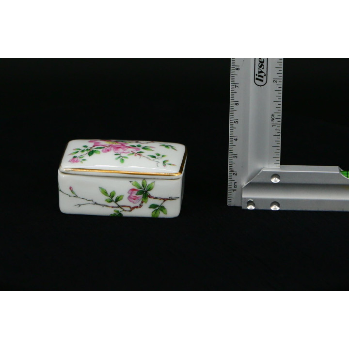 Pudełko na biżuterię Haviland Limoges - Porcelana vintage