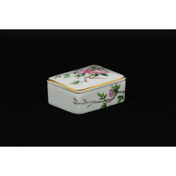 Pudełko na biżuterię Haviland Limoges - Porcelana vintage