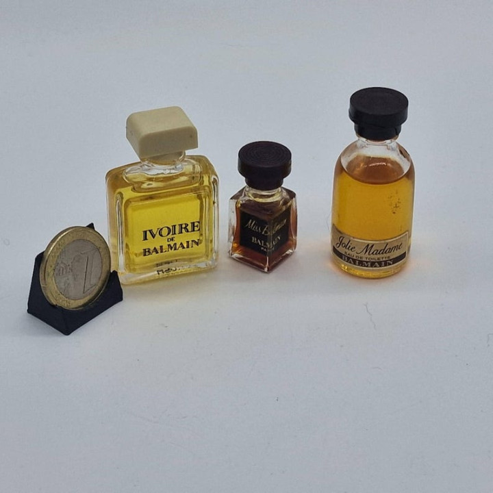 Conjunto 3 Miniaturas de Perfume Vintage Pierre Balmain