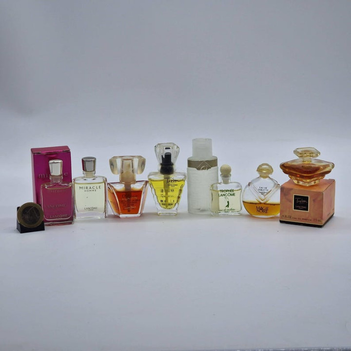 Set 8 Miniature Profumi Lancôme Vintage — Trésor, Magie Noire