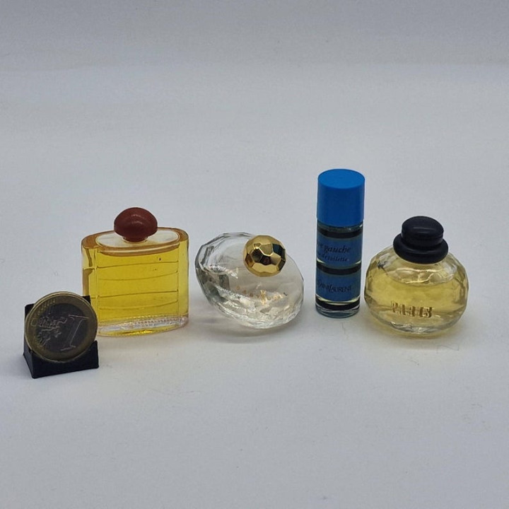 YSL Miniature Perfume Set: Opium, Paris, Rive Gauche, Baby Doll