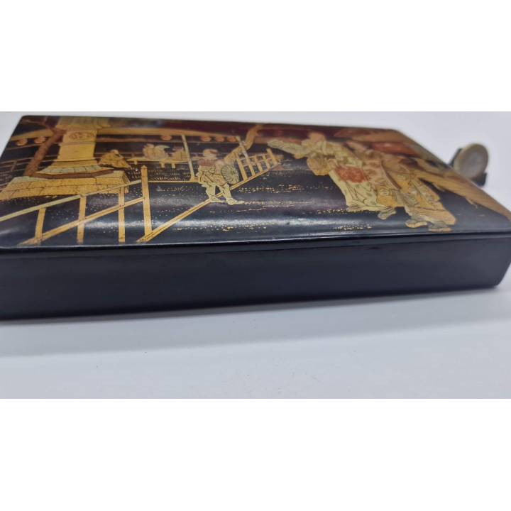 Caja de Laca Japonesa Maki-e (Años 1920) - Arte Urushi