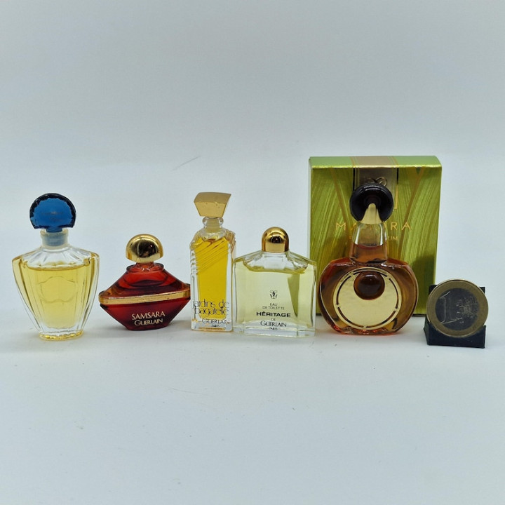 Vintage Guerlain Set van 5 Parfumminiaturen