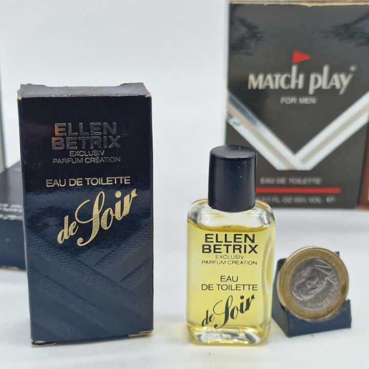 Lote de 6 Miniaturas de Perfumes Masculinos Vintage