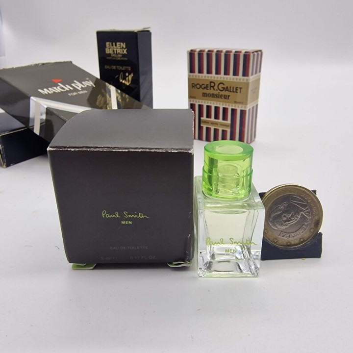Set van 6 Vintage Heren Parfum Miniaturen | Paco Rabanne