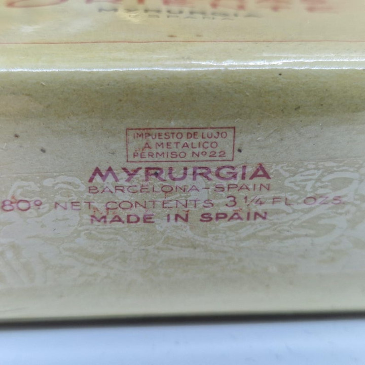 Vintage Myrurgia Maderas de Oriente Perfume 100ml