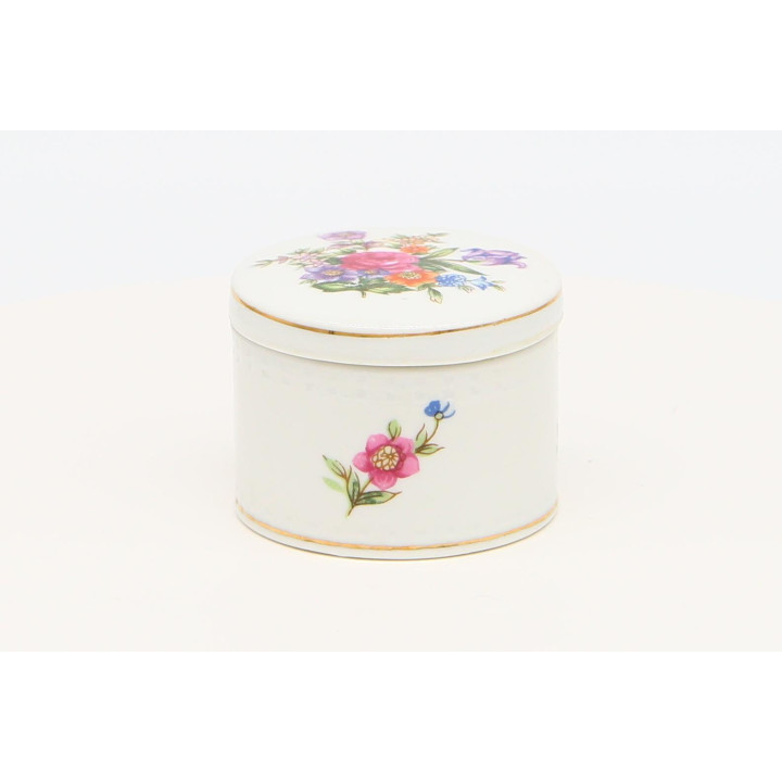 Alhajero de Porcelana Vintage años 90 - Decoración Floral