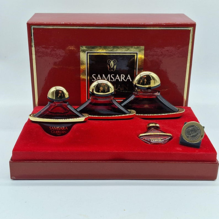 Vintage Guerlain Samsara 1990s Perfume Set | Collectible