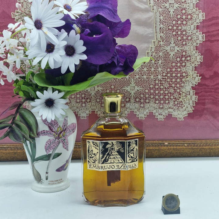 Vintage Myrurgia Embrujo de Sevilla Perfume 200ml - 1940s