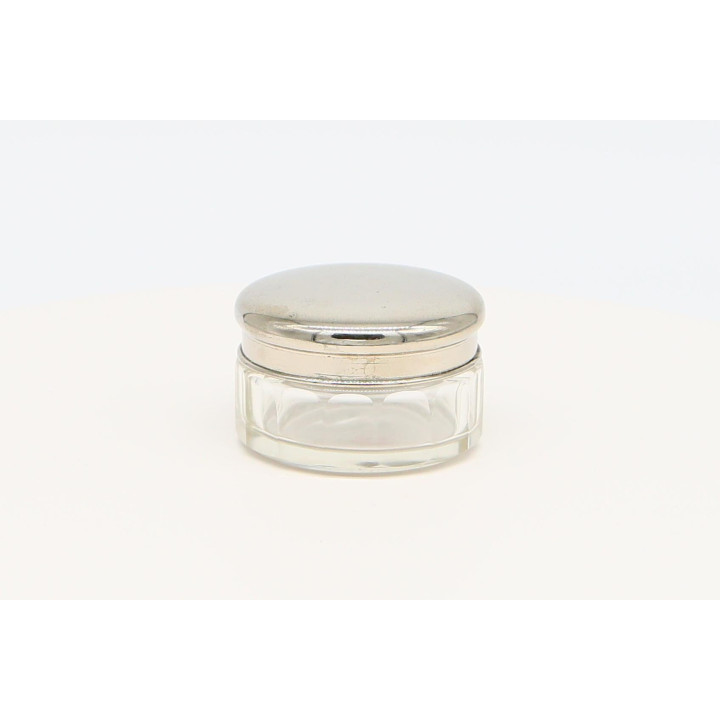 19th Century Victorian Cut Glass Vanity Jar