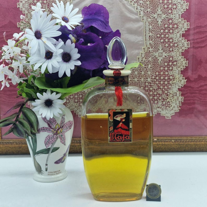 Vintage Myrurgia Maja Reuze Parfumfles 500 ml
