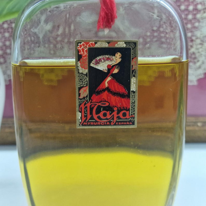 Vintage Myrurgia Maja Reuze Parfumfles 500 ml