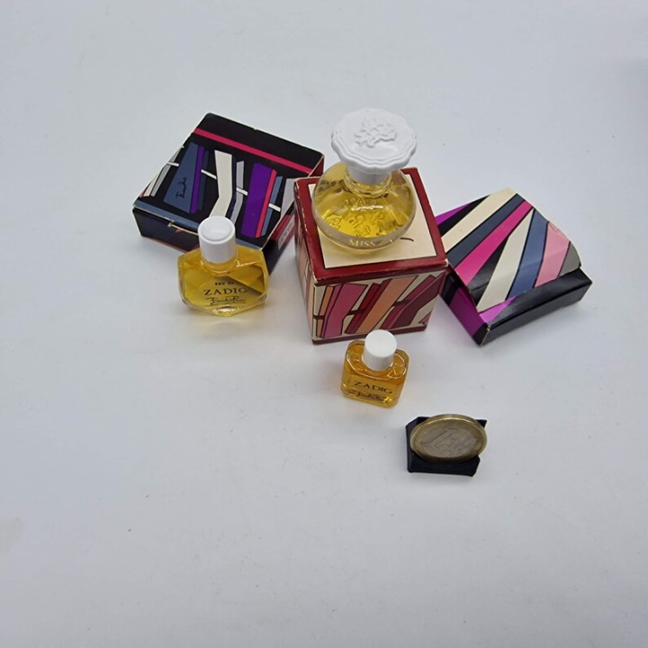 Lote Miniaturas Perfume Emilio Pucci Zadig Vintage