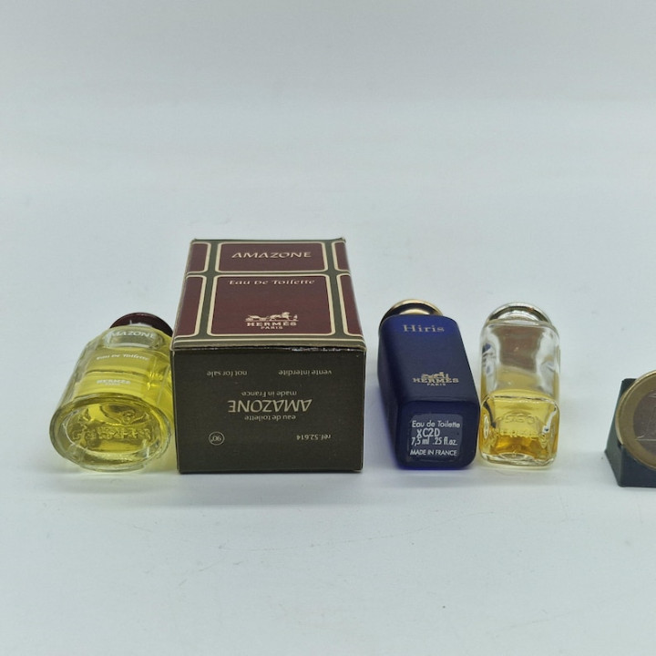 Vintage Hermès Miniatur-Parfümset