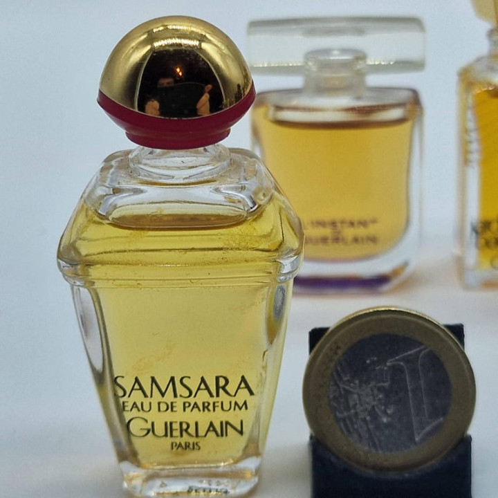 Vintage Guerlain Perfume Miniature Set of 3