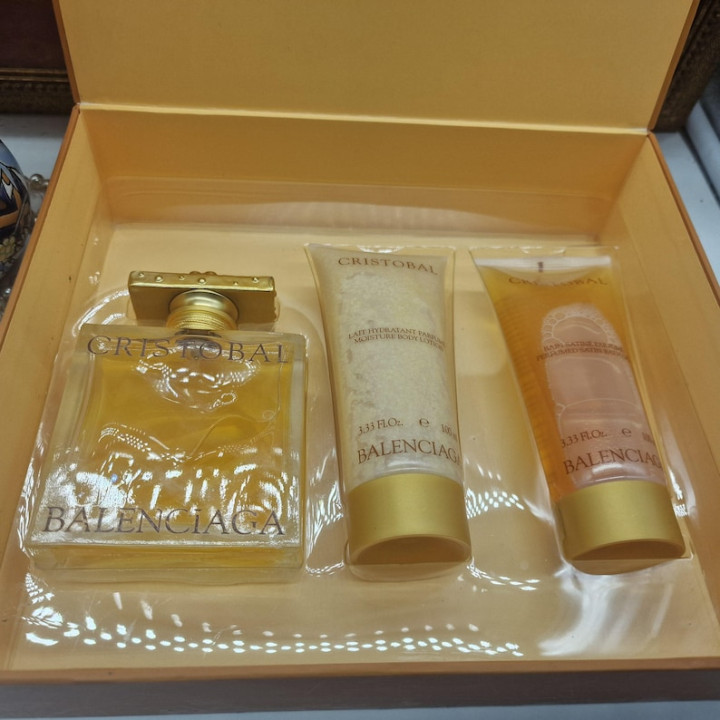 Coffret Cristóbal de Balenciaga 2005 Rare