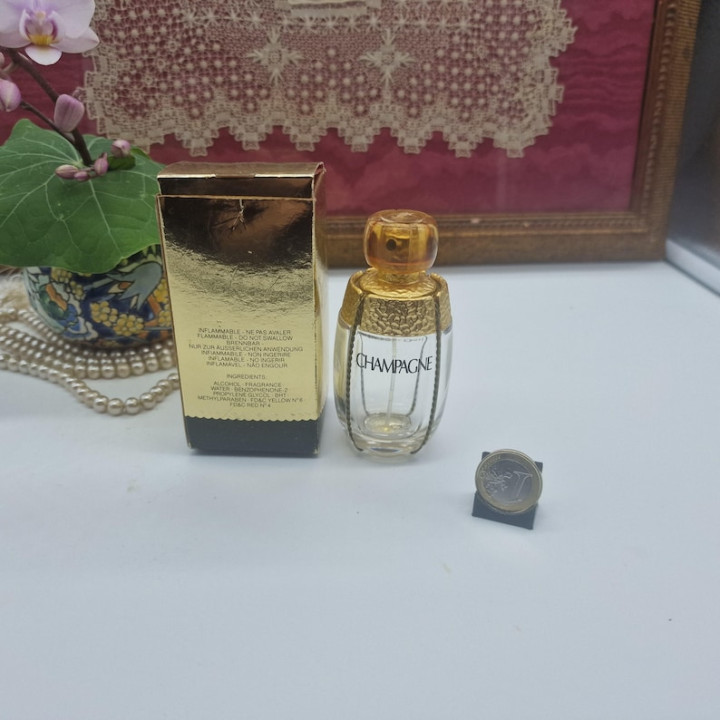 Vintage YSL Champagne 1993 Parfumfles 50ml met Doos