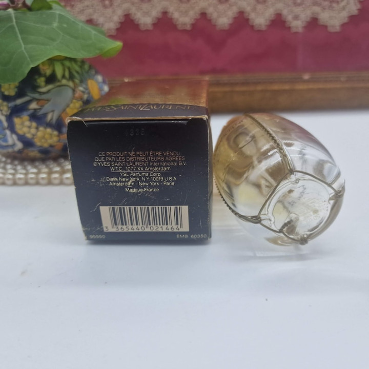 Frasco Vintage YSL Champagne 1993 50ml con Caja