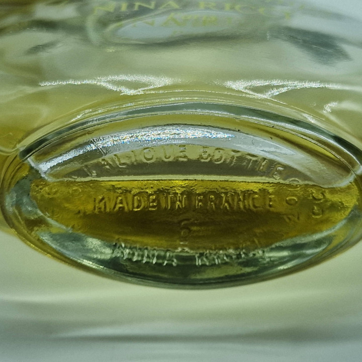 Profumo Vintage Nina Ricci L'Air du Temps, Bottiglia Lalique 200ml EDT, Fragranza da Collezione Anni 70 con Scatola, Prodotto i…
