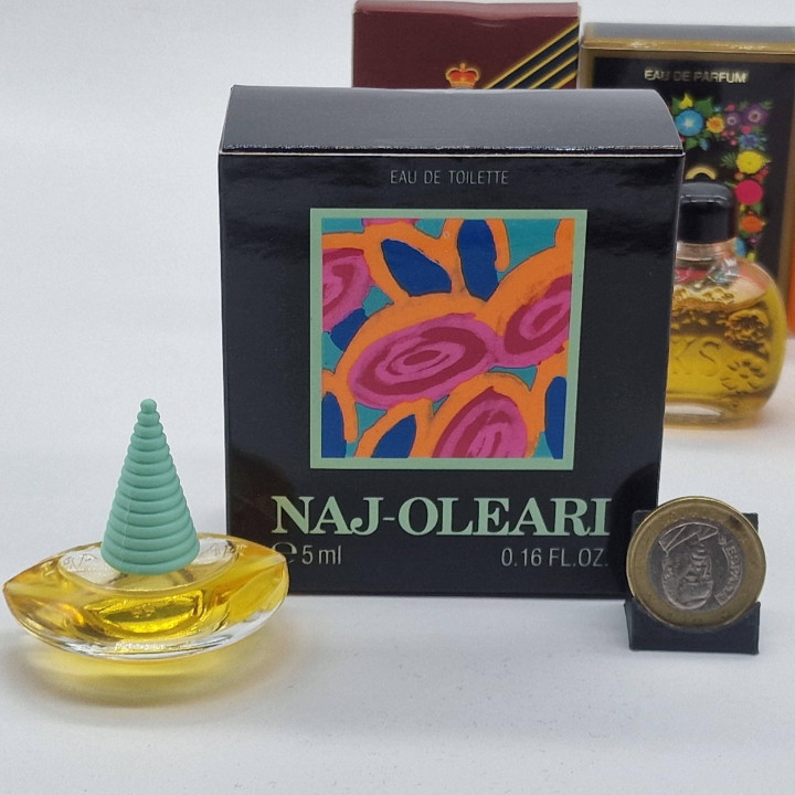 Lotto 5 Miniature Profumo Vintage - Ferrari Donna, Ken Scott, Naj Oleari EDT EDP - Profumi da Collezione Italiani con Scatole A…