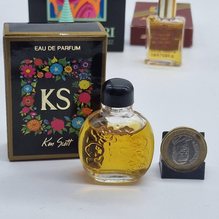 Lotto 5 Miniature Profumo Vintage - Ferrari Donna, Ken Scott, Naj Oleari EDT EDP - Profumi da Collezione Italiani con Scatole A…