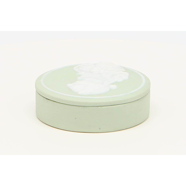 Bidasoa Porzellan Dose 1960 Jasperware Stil