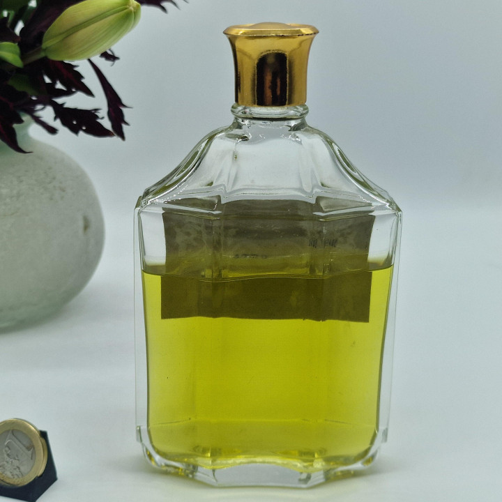 Vintage Perfume Myrurgia Embrujo de Sevilla Cologne 200ml, 1950s Octagonal Glass Bottle for Collectors, Rare Spanish Fragrance