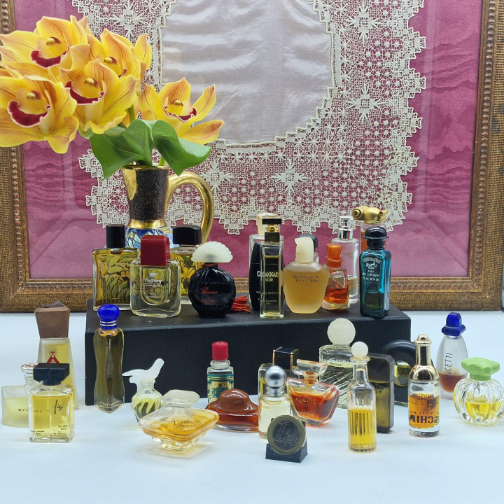 Collezione 30 Miniature Profumi Vintage Designer 80-90