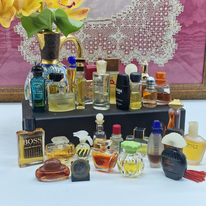 Collezione 30 Miniature Profumi Vintage Designer 80-90