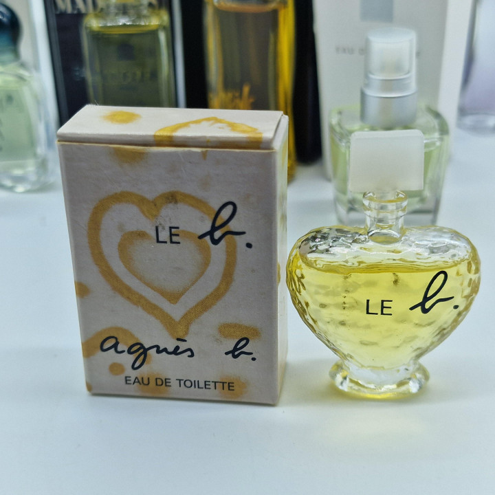 Zestaw 6 Miniatur Perfum Vintage z Pudełkiem - Giorgio Armani, Madelios Paris, Isabella Rossellini - Kolekcja Flakonów, 5-10 ml