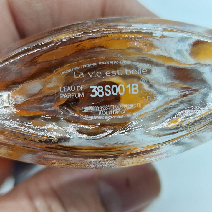 Lancome La Vie Est Belle Eau de Parfum 30ml Bottle 残量70% - Vintage 2019 フランス製ヴィンテージ香水 EDP コレクション用 箱なし