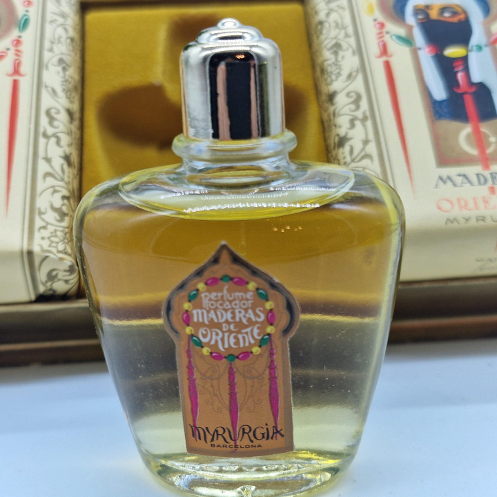 Set de Perfume y Jabones Myrurgia Maderas de Oriente - Caja Combinada Original de Barcelona, Fragancia Vintage Años 60 Coleccio…