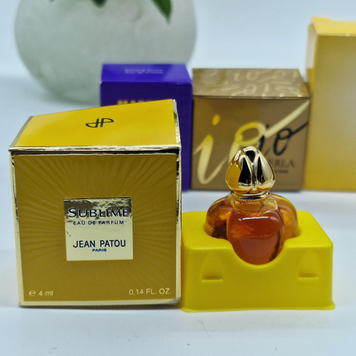 ヴィンテージ香水ミニチュア6本セット 箱付き - ケンゾー ジャンパトゥ カルヴェン ミニボトル レア香水 コレクションアイテム レトロ 1990年代