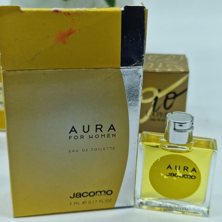 Conjunto de 6 Miniaturas de Perfume Vintage com Caixas - Kenzo Jean Patou Carven - Mini Fragrâncias de Coleção, Lote Anos 90