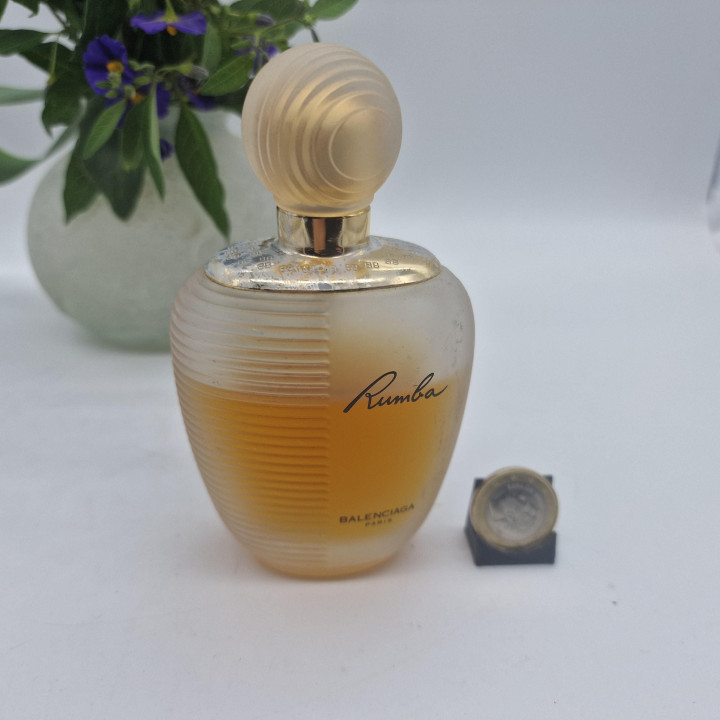 Parfum Vintage Eau de Toilette - Balenciaga Rumba 100ml EDT, Testeur Original Formulation 1988, Rare Fragrance de Collection
